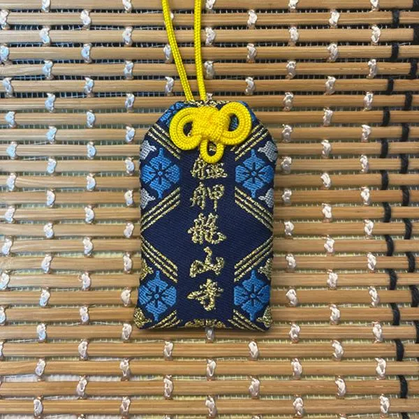 龍山香火袋 (藍)